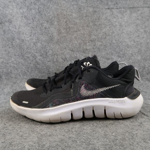 Nike Shoes Womens 9 Flex Run Sneaker Athletic Sport Trainer Active Comfort Black - Picture 4 of 15